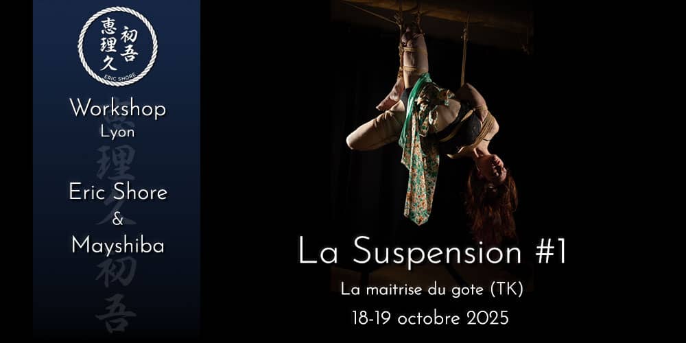 Workshop la suspension Kinbaku LuXuria style Semenawa